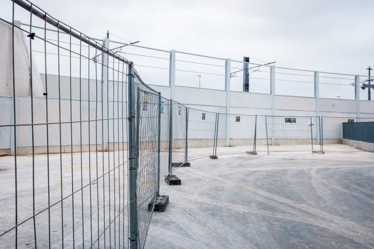 Temporary Fence Rental » Portable Fences for Rent, Pedestrian Barricade